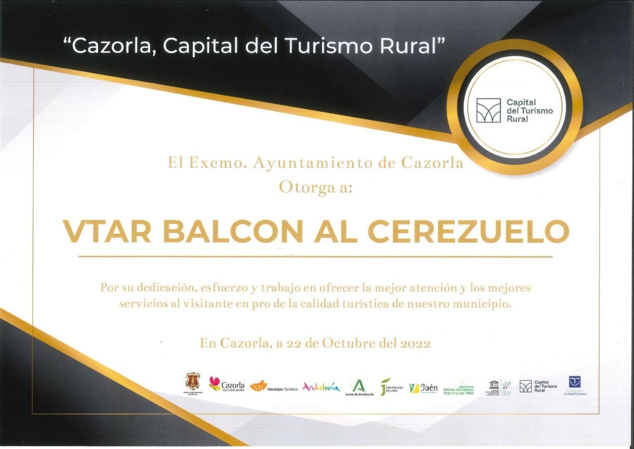 Alojamiento Balcon Al Cerezuelo Cazorla Exteriör bild